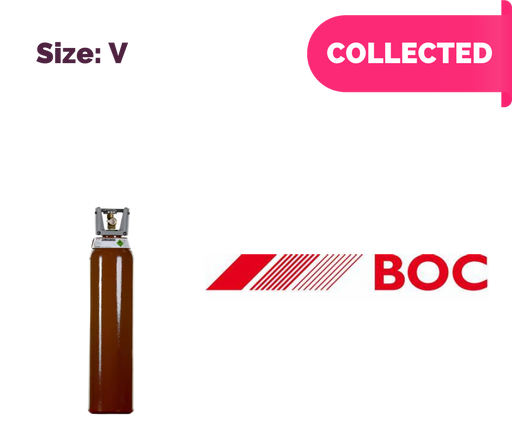V Size Helium Gas (BOC) - Collected