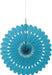 Teal Paper Fan Decoration