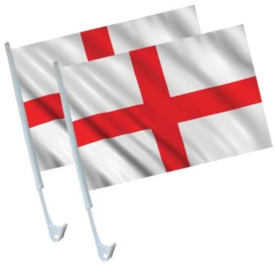 Eng Car Flag - 2 Pack