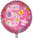 Sweet Stars / Pink 5th Birthday 18 Inch Foil Balloon