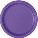 Neon Purple Plates 22cm 8pk