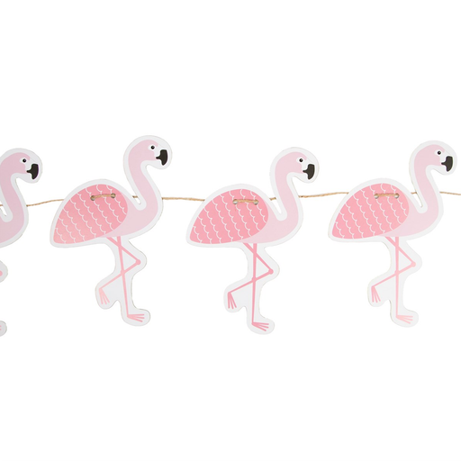 Flamingo Party Paper Bunting