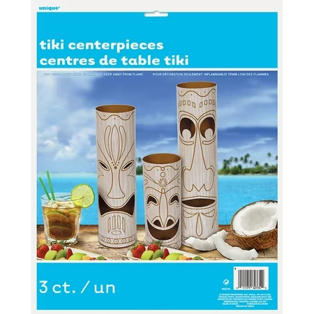 Tiki Centrepieces 3ct