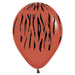 Sempertex Latex Balloons 5" Animal Print Mixed Colours Latex Balloons (50pk)