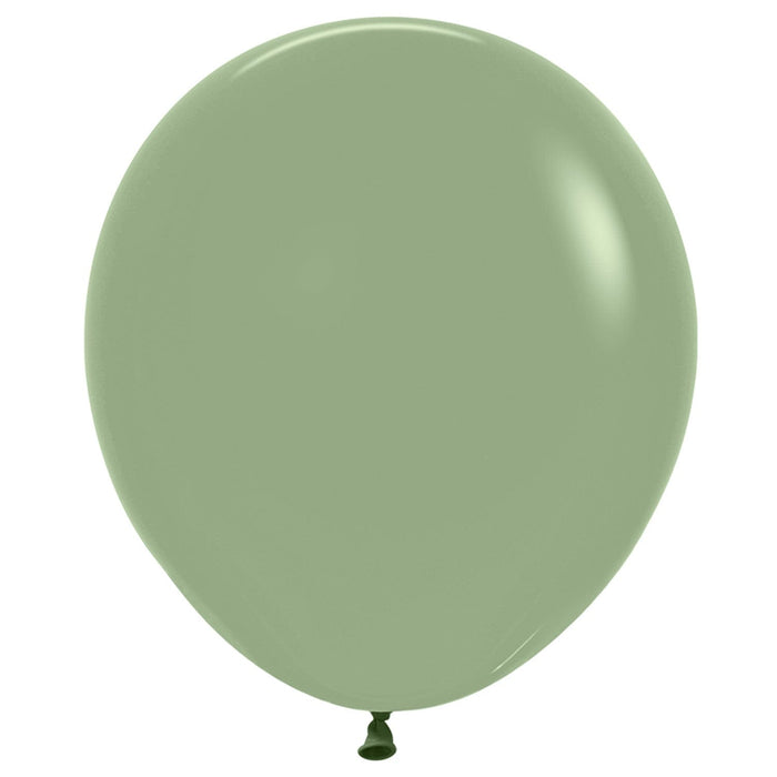 Sempertex Latex Balloons 18 Inch (25pk) Fashion Eucalyptus Balloons