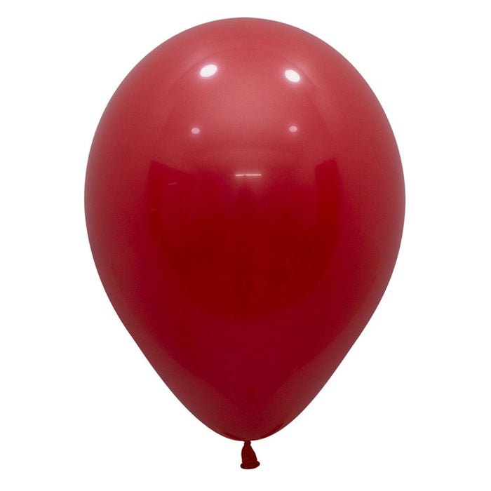 Sempertex Latex Balloons 12 Inch (50pk) Fashion Imperial Red Balloons