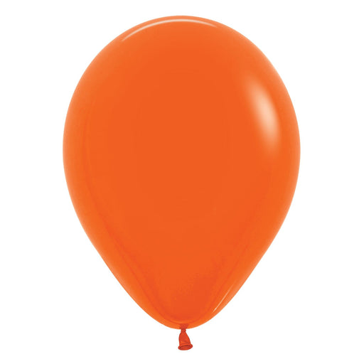 Sempertex Latex Balloons 5 Inch (100pk) Fashion Orange Balloons