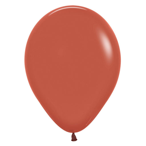 Sempertex Latex Balloons 5 Inch (100pk) Fashion Terracotta Balloons