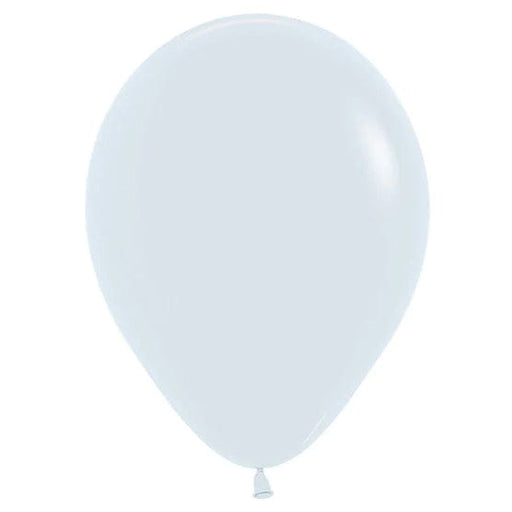 Sempertex Latex Balloons 5 Inch (100pk) Fashion White Balloons
