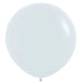Sempertex Latex Balloons 36 Inch (2pk) Fashion White Balloons