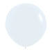 Sempertex Latex Balloons 24 Inch (3pk) Fashion White Balloons