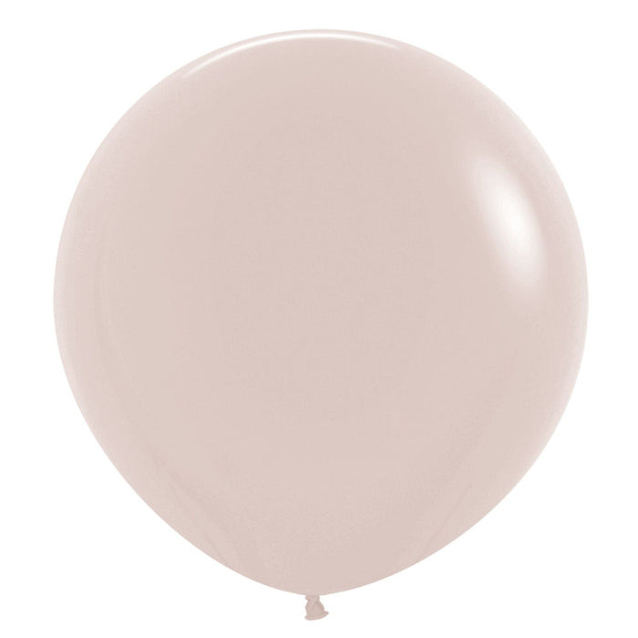 Sempertex Latex Balloons 24 Inch (3pk) Fashion White Sand Balloons