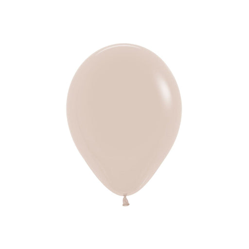 Sempertex Latex Balloons 5 Inch (100pk) Fashion White Sand Balloons