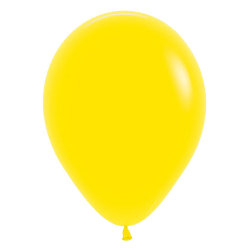 Sempertex Latex Balloons 5 Inch (100pk) Fashion Yellow Balloons