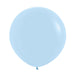 Sempertex Latex Balloons 36 Inch (2pk) Pastel Matte Blue Balloons