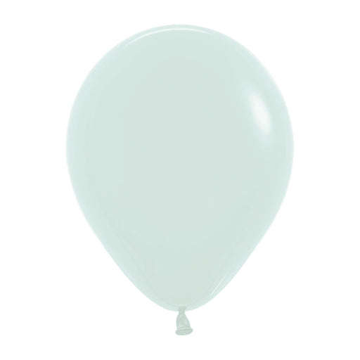 Sempertex Latex Balloons 5 Inch (100pk) Pastel Matte Green Balloons
