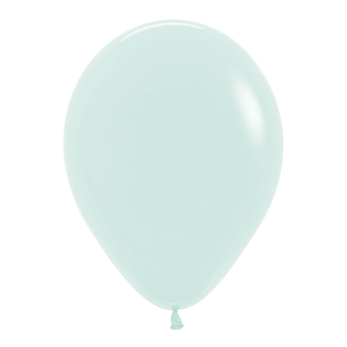 Sempertex Latex Balloons 12 Inch (50pk) Pastel Matte Green Balloons