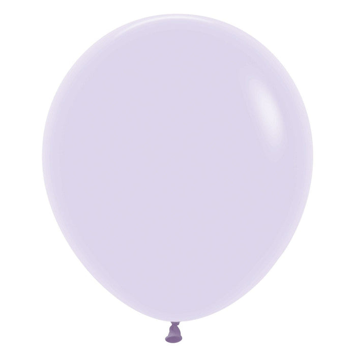 Sempertex Latex Balloons 18 Inch (25pk) Pastel Matte Lilac Balloons