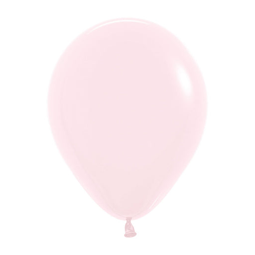 Sempertex Latex Balloons 5 Inch (100pk) Pastel Matte Pink Balloons