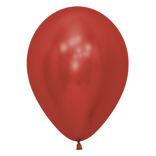Sempertex Latex Balloons 12 Inch (50pk) Reflex Crystal Red Balloons