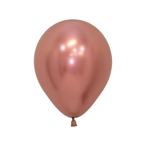 Sempertex Latex Balloons 5 Inch (50pk) Reflex Rose Gold Balloons