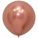 Sempertex Latex Balloons 24 Inch (3pk) Reflex Rose Gold Balloons