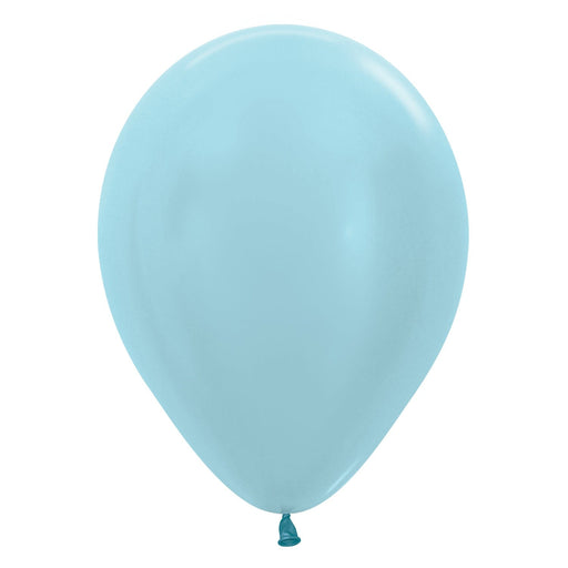 Sempertex Latex Balloons 5 Inch (100pk) Satin Blue Balloons