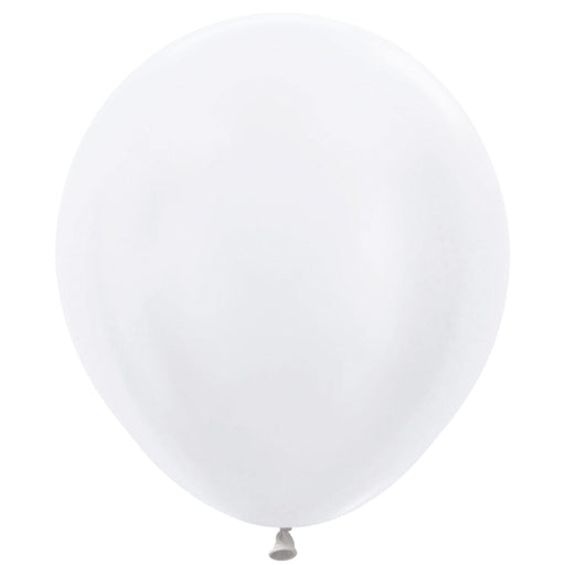 Sempertex Latex Balloons 18 Inch (25pk) Satin Pearl Balloons