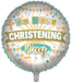 Sensations Balloons Foil Balloon On Your Christening Day 18 Inch Foil Balloon