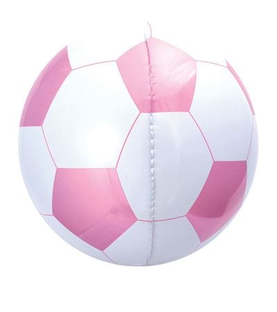 Sensations Balloons Foil Balloons Pink Sphere Football Balloons