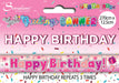 Sensations Banner Pink Girly Happy Birthday Banner