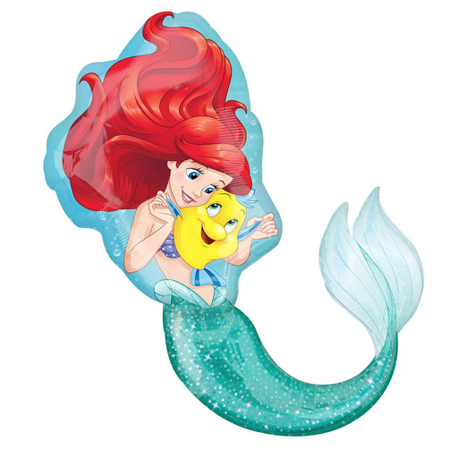 Little Mermaid Super Shape Foil Balloon 28 x 34Inch