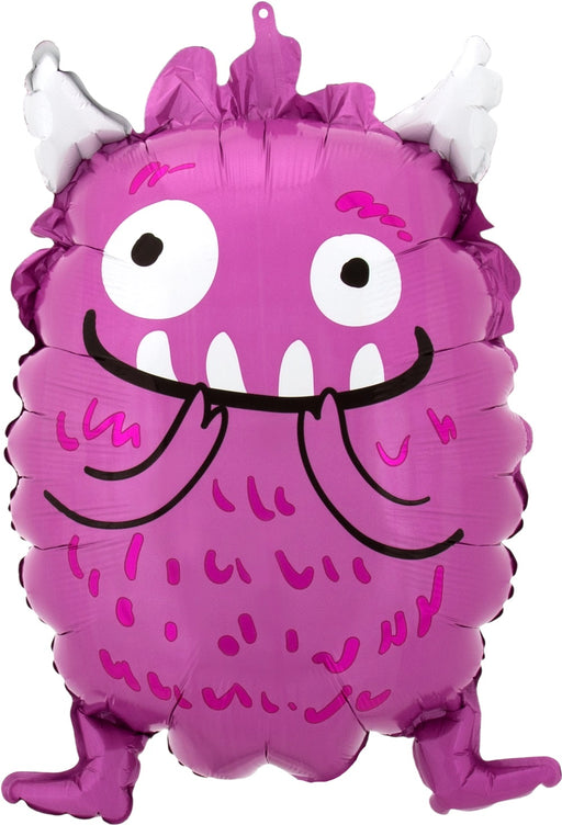Happy Little Monster Standard Shape Xl Foil Balloons 14''