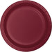 Burgundy Plates 23cm 8pk