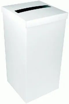 Wedding Post Box With Lid White