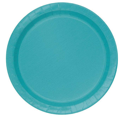 Teal Paper Party Plates 8pk