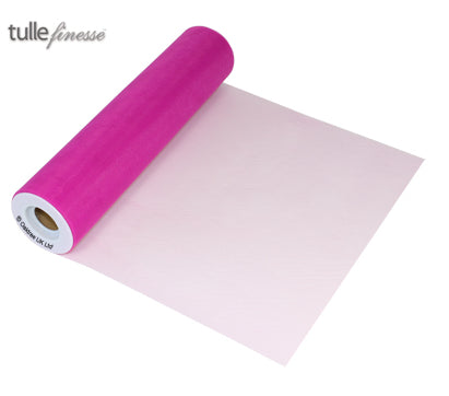 Tuelle Finesse 12'' x 25y - Fuchsia