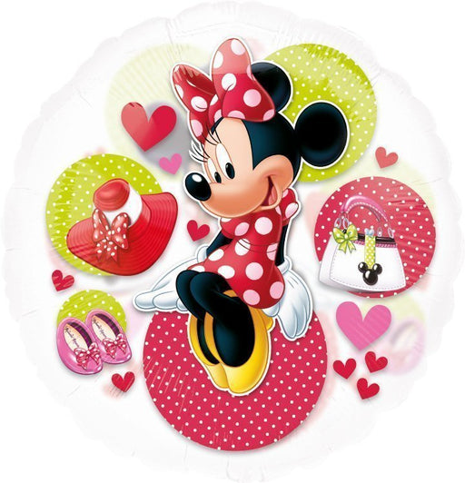 26'' Foil Minnie Mouse See Thru Balloon