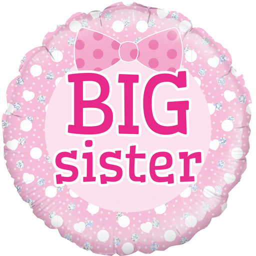 18'' Big Sister Holographic Foil Balloon