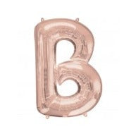 34'' Shape Foil Letter B - Rose Gold (Anagram)
