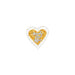 18'' Confetti Wedding Heart Foil Balloon