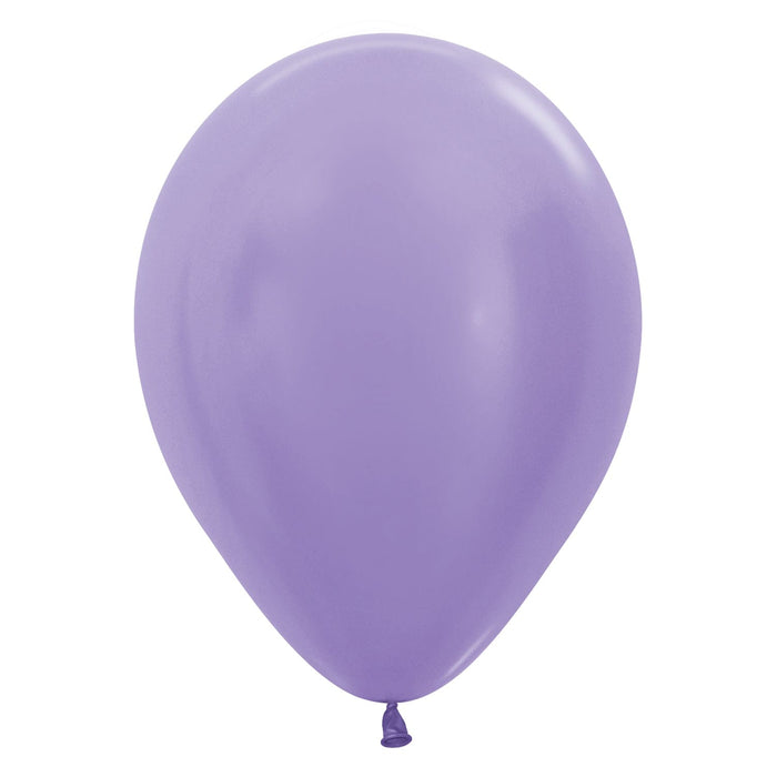 Sempertex Latex Balloons 5 Inch (100pk) Satin Lilac Balloons