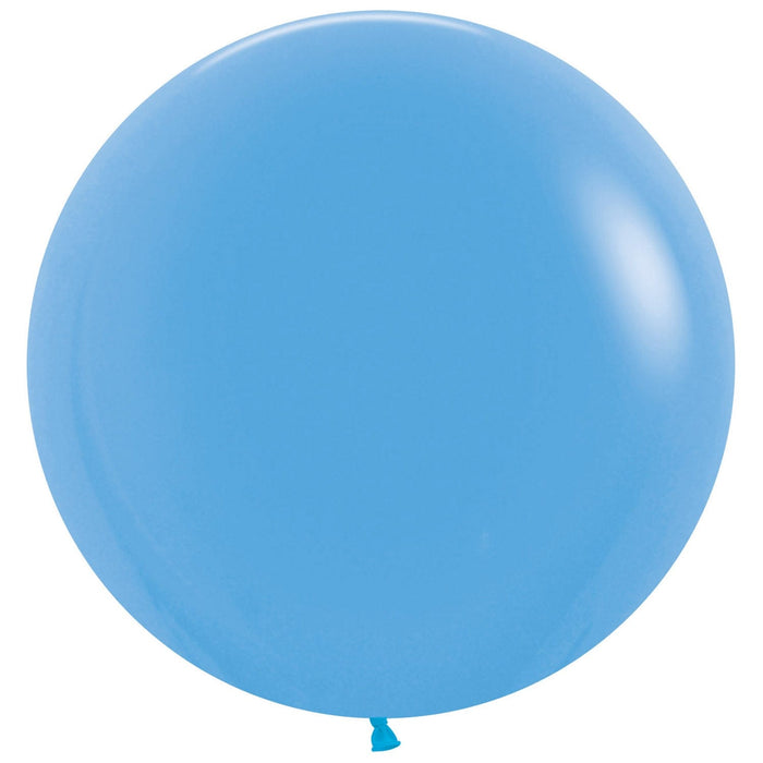 Sempertex Latex Balloons 24 Inch (3pk) Fashion Blue Balloons
