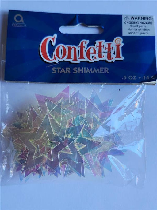 Iridescent Star Shimmer Confetti 14g