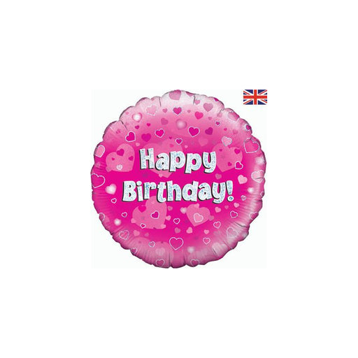 18'' Foil Happy Birthday Pink
