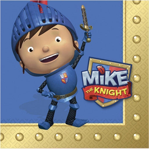 Mike the Knight Napkins 16pk