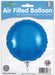 Blue Round (9 Inch) Packaged 5pk
