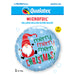 Gnome Merry Christmas 18 '' Round Foil