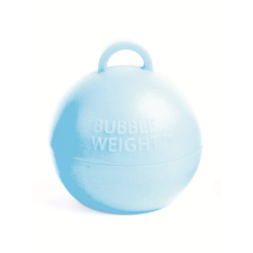 Baby Blue Plastic Bubble Weight 35Gm 25pk