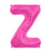 34'' Super Shape Foil Letter Z - Magenta